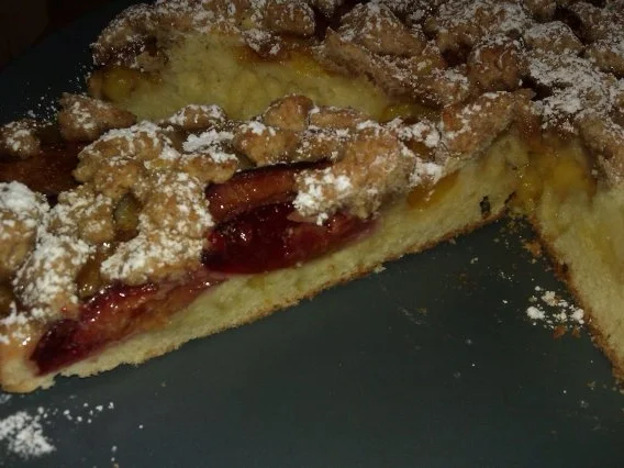 Schneller Zwetschgen-Mirabellenkuchen - Rezept - Bild Nr. 5