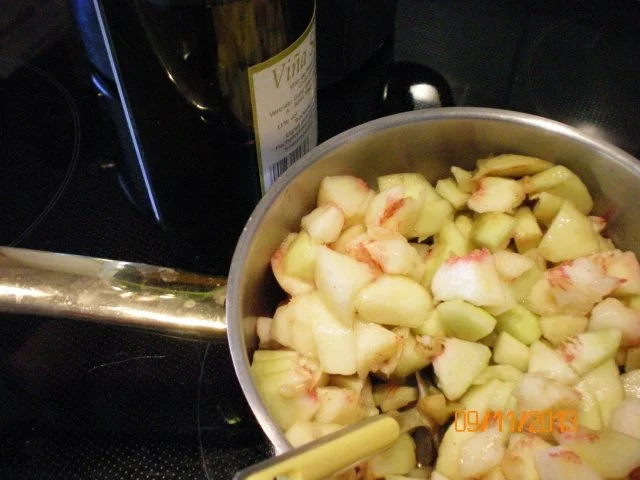 Rezept: Kuchen: Quarkkuchen mit Pfirsichen vom Blech Bild Nr. 3 Kuchen: Quarkkuchen mit Pfirsichen vom Blech - Rezept - Bild Nr. 3