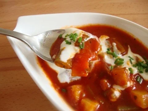 Tomatensuppe mit Gemüsevielfalt - Rezept - Bild Nr. 2