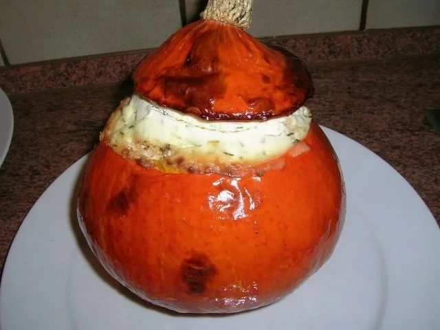 Kürbis mit Lammhack-Couscous-Fülle - Rezept - Bild Nr. 3