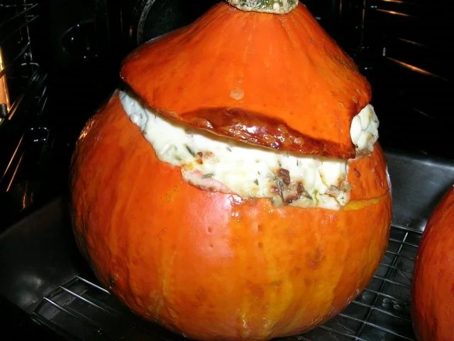 Kürbis mit Lammhack-Couscous-Fülle - Rezept - Bild Nr. 6