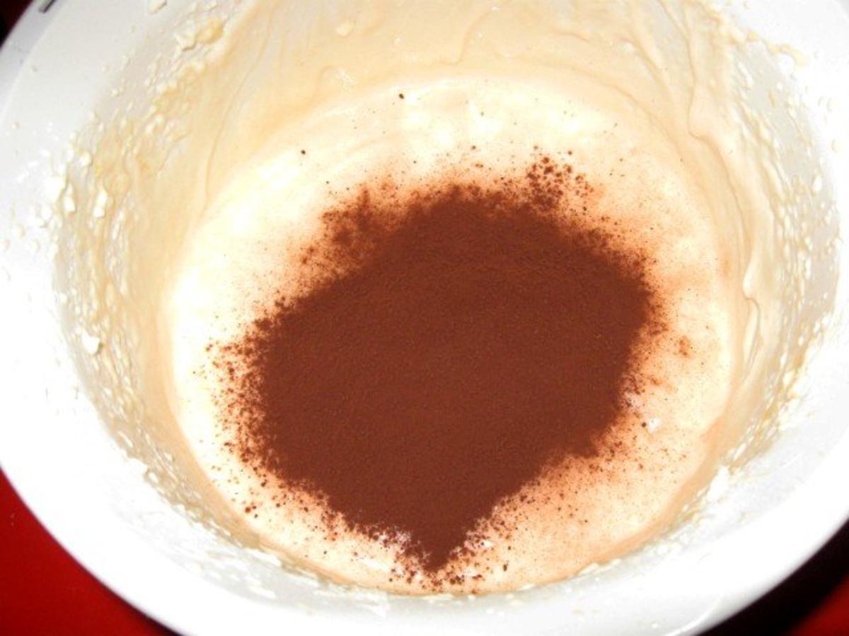 Marmorierter Käsekuchen mit Schokostreusel - einfach - von manschie