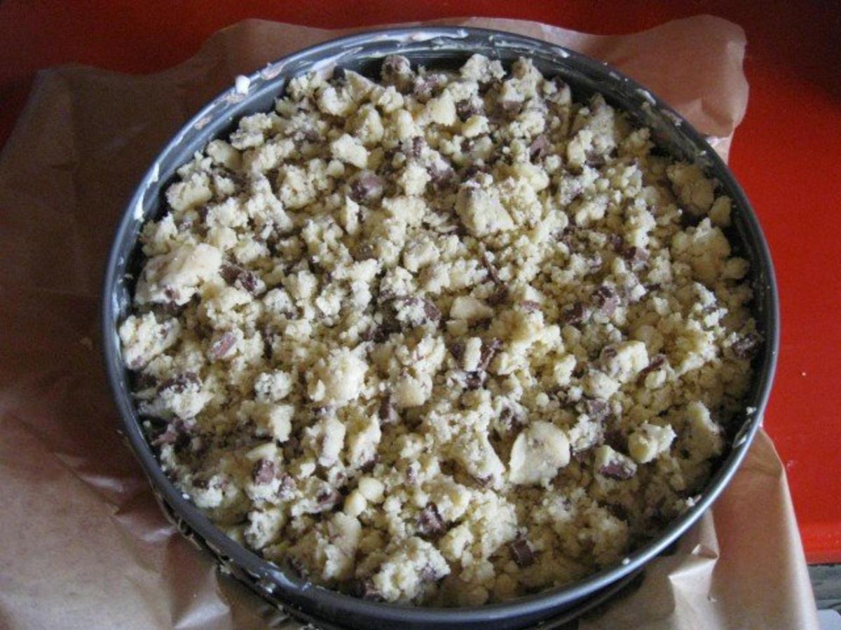 Marmorierter Käsekuchen mit Schokostreusel - einfach - von manschie