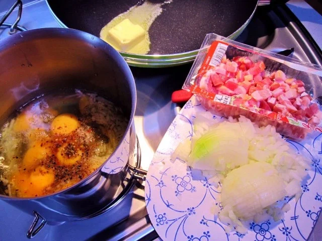 Herzhafte Rühreier ... - Rezept - Bild Nr. 2