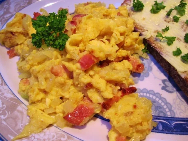 Herzhafte Rühreier ... - Rezept - Bild Nr. 8