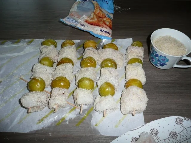 Rezept: Exotischer Fischspieß ! 5 Stück Bild Nr. 3 Exotischer Fischspieß ! 5 Stück - Rezept - Bild Nr. 3