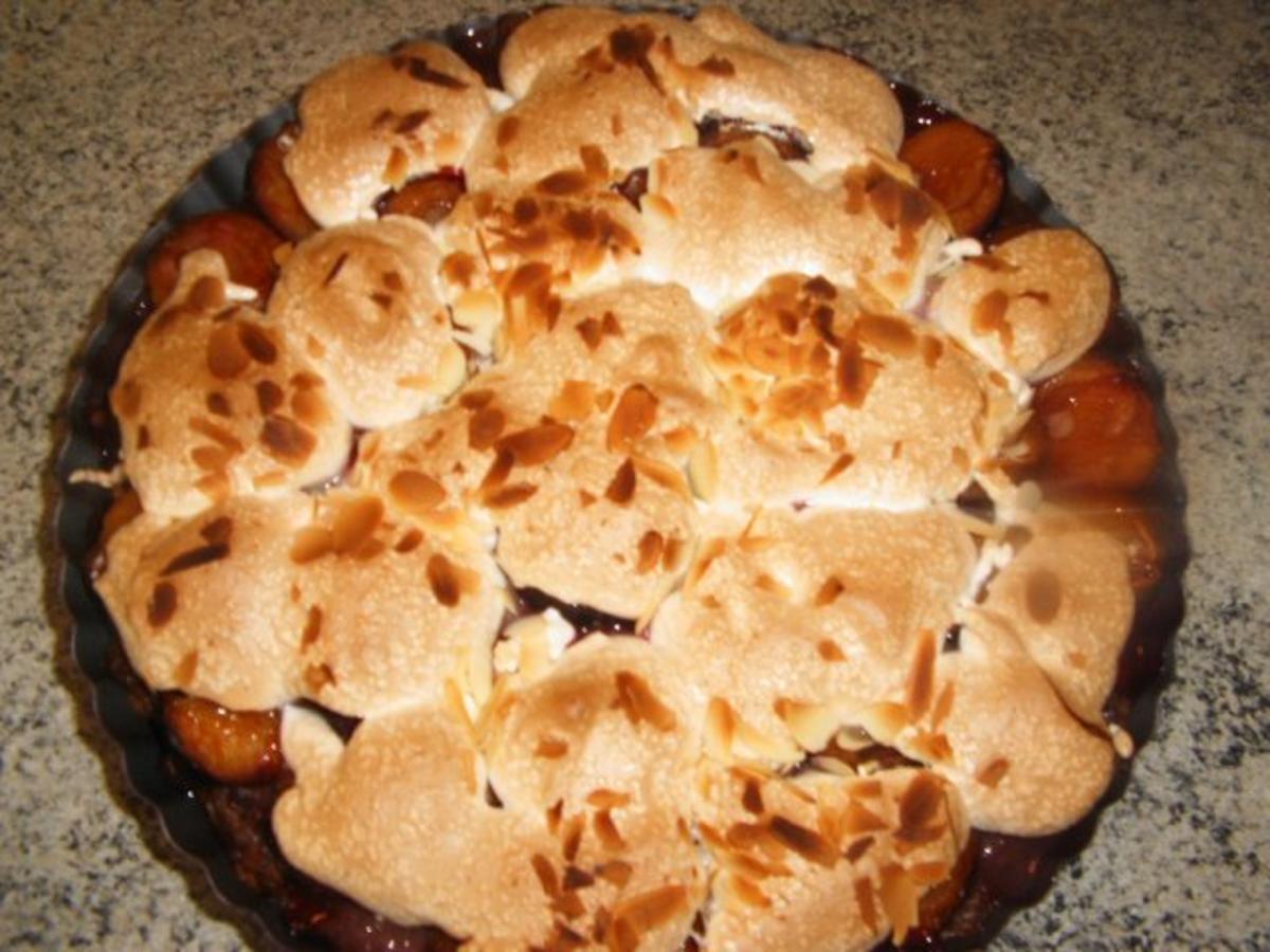 Pflaumenkuchen mit Zimtbaiser - einfach - von wastel