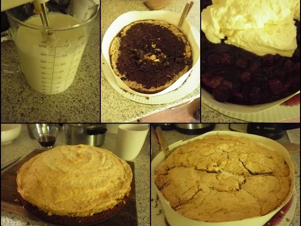 Kirsch-Schoko-Baiser-Torte - Rezept - Bild Nr. 5