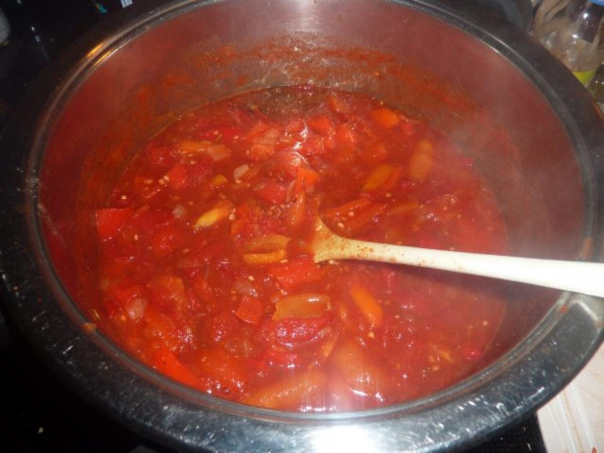 Vorrat: Tomaten-Paprika-Ketchup - Rezept - Bild Nr. 3
