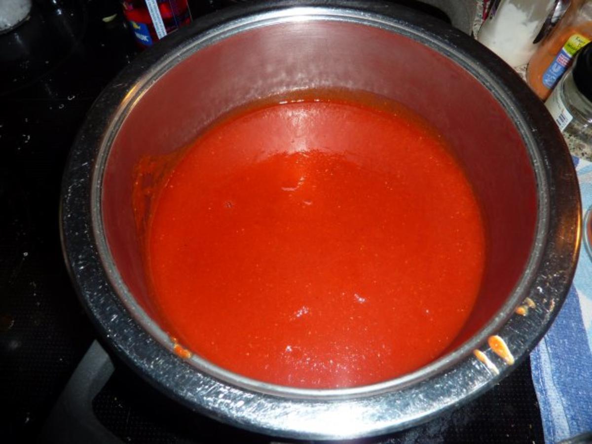 Vorrat: Tomaten-Paprika-Ketchup - Rezept - Bild Nr. 9