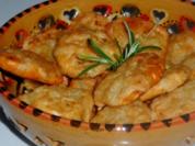 Rezept: Pikantes Käsegebäck: Würzige Pizza-Kräcker & scharfe Chili-Rosmarin-Kräcker Pikantes Käsegebäck: Würzige Pizza-Kräcker & scharfe Chili-Rosmarin-Kräcker - Rezept