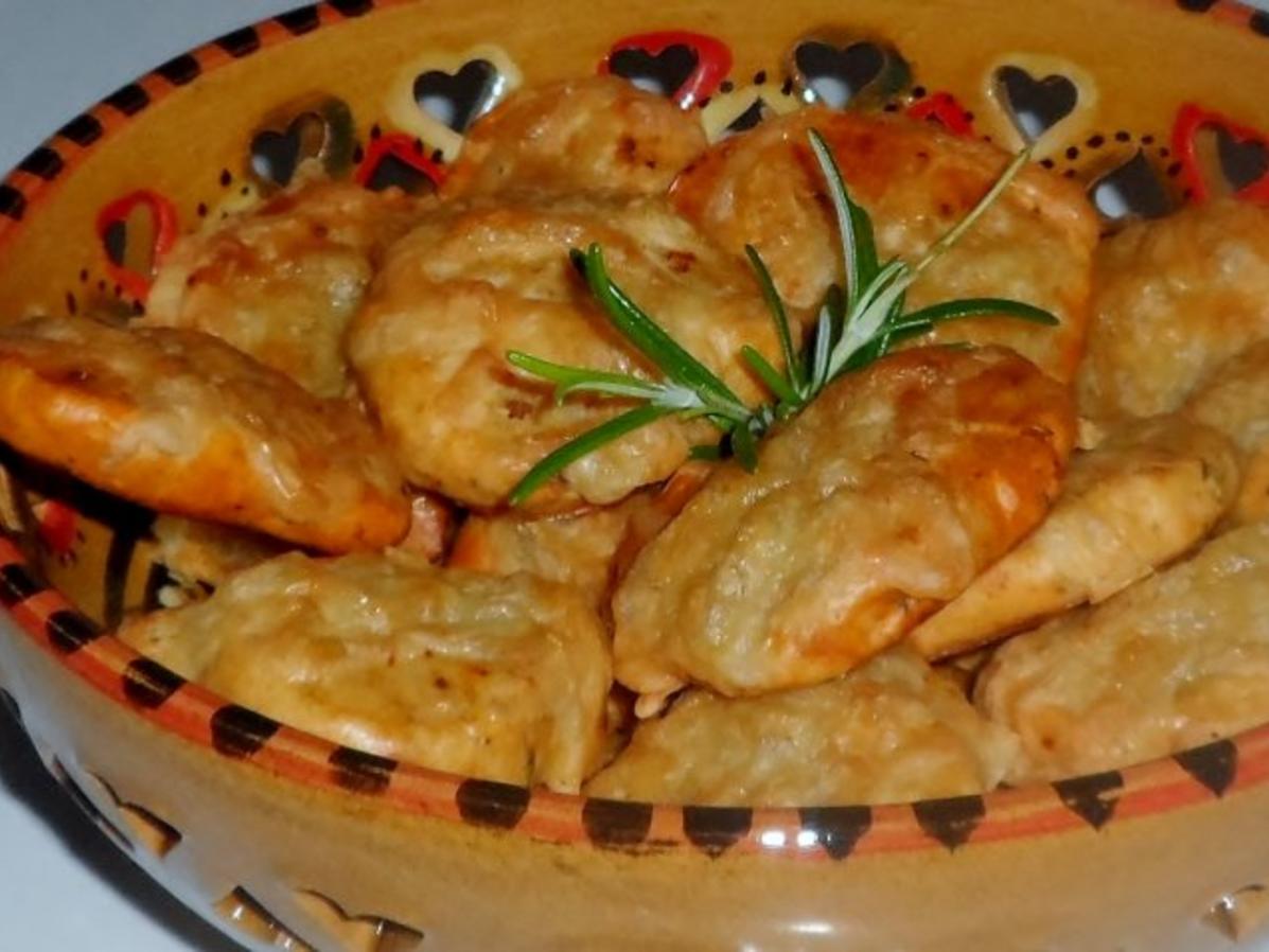 Pikantes Käsegebäck: Würzige Pizza Kräcker &amp; scharfe Chili Rosmarin ...