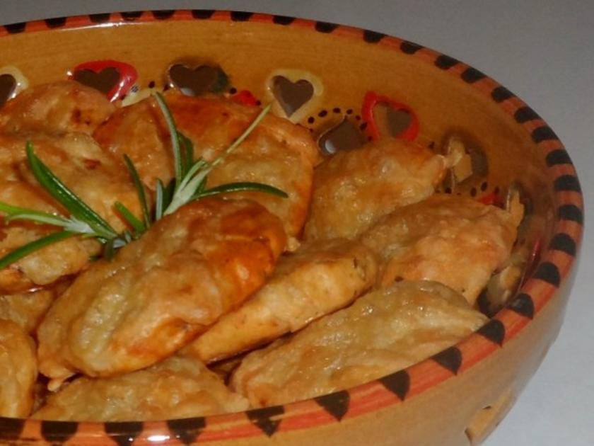 Pikantes Käsegebäck: Würzige Pizza Kräcker &amp; scharfe Chili Rosmarin ...