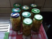 Zucchini süß-sauer - Rezept