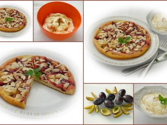 Saftige Zwetschgen - Pfannkuchen mit Joghurt - Zimtcreme - Rezept - Bild Nr. 15