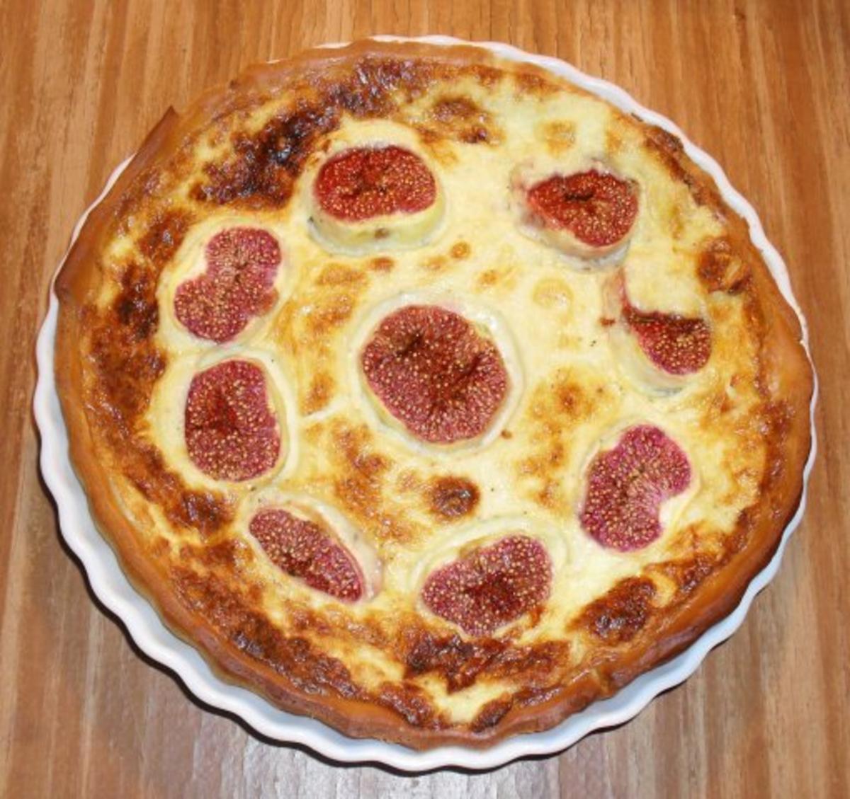 Bilder für Feigen - Quiche - Rezept