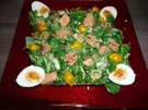 Feldsalat mit Melone - Rezept