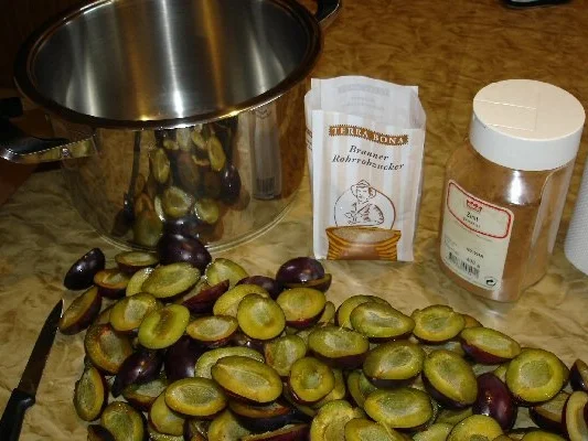 Pflaumenmus- nach dem urprünglichen Rezept von Toskanine - Rezept