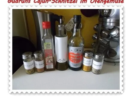 Fleisch: Cajunschnitzel im Ofengemüse - Rezept - Bild Nr. 11