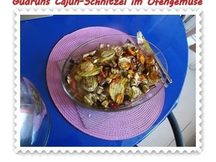 Fleisch: Cajunschnitzel im Ofengemüse - Rezept - Bild Nr. 16