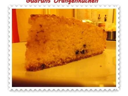 Kuchen: Orangenkuchen - Rezept