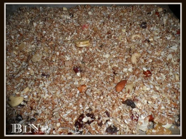 Rezept: BiNe` S POWER MUESLI Bild Nr. 6 BiNe` S POWER MUESLI - Rezept - Bild Nr. 6