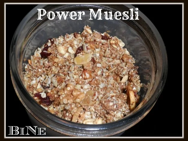 Rezept: BiNe` S POWER MUESLI Bild Nr. 3 BiNe` S POWER MUESLI - Rezept - Bild Nr. 3