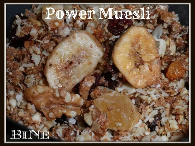 Rezept: BiNe` S POWER MUESLI Bild Nr. 2 BiNe` S POWER MUESLI - Rezept - Bild Nr. 2