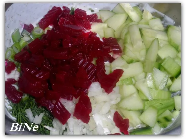 Rezept: BiNe` S ROTE BEETE SUPPE Bild Nr. 5 BiNe` S ROTE BEETE SUPPE - Rezept - Bild Nr. 5