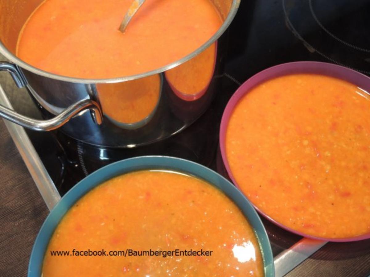 Bilder für Linsensuppe mit Ajvar Rezept