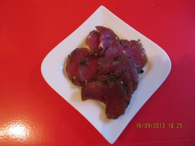 Fingerfood: Gebeiztes Schweinefilet - Rezept