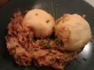 Gefüllte Hefeklöße mit Paprikasauerkraut - Rezept