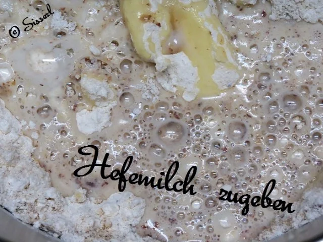 Sisserls  * Nuss - Hefeteig * - - - ( ohne Ei ) - Rezept - Bild Nr. 3