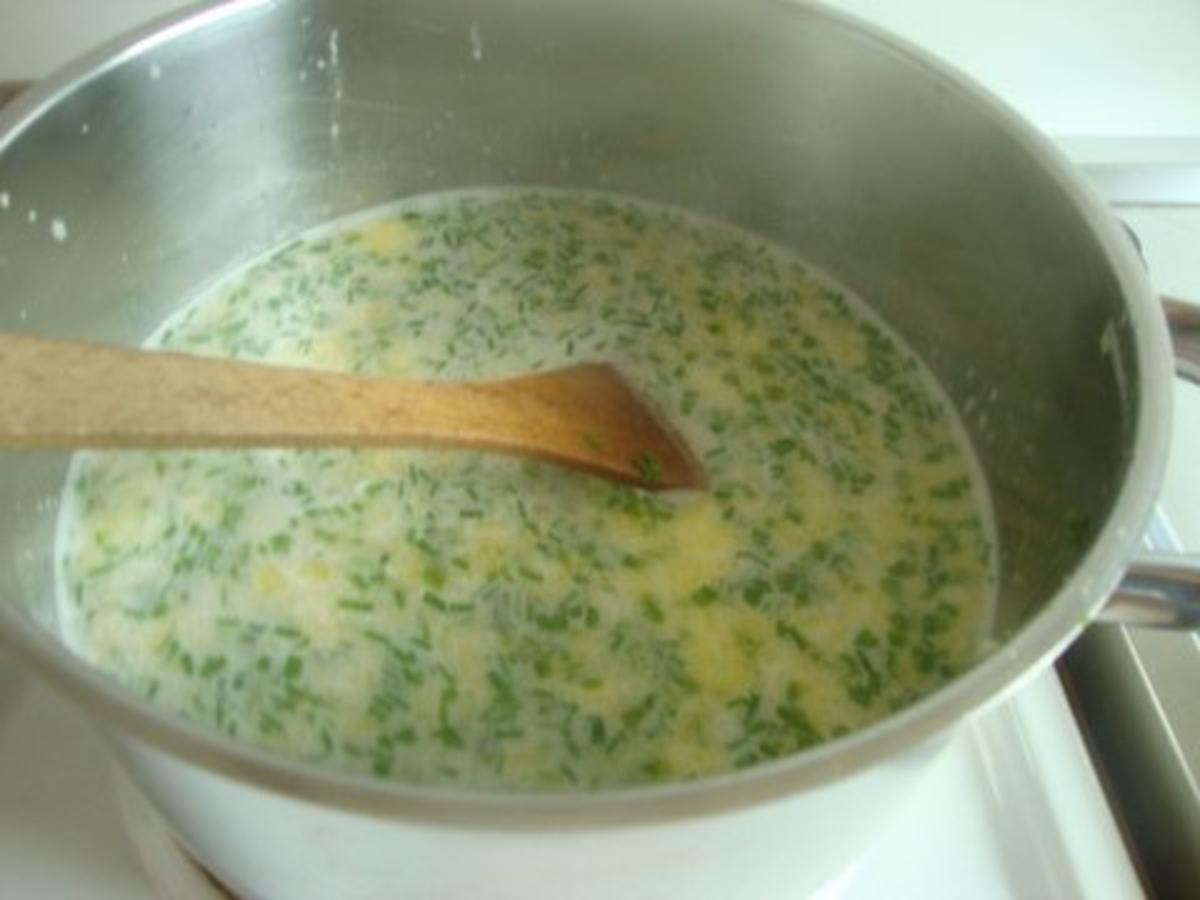 Kartoffelcremesuppe mit gebratenem Gemüse - Rezept - Bild Nr. 8