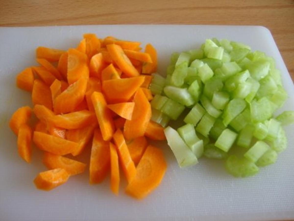Kartoffelcremesuppe mit gebratenem Gemüse - Rezept - Bild Nr. 12
