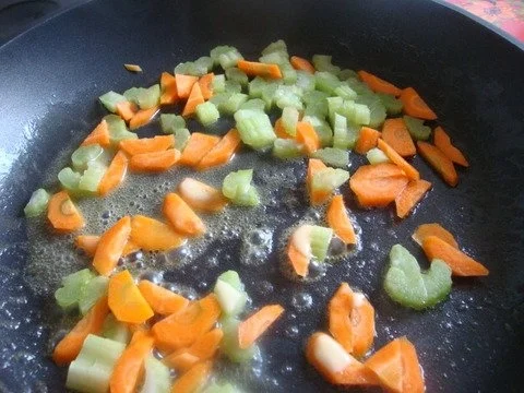 Kartoffelcremesuppe mit gebratenem Gemüse - Rezept - Bild Nr. 13