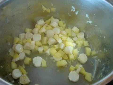 Schwarzwurzelcremesupe mit Zimt - Rezept - Bild Nr. 7