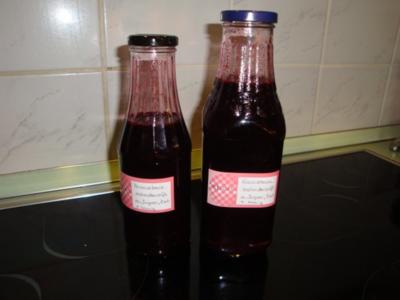 Rezept: Aronia- Holunderbeersaft Aronia- Holunderbeersaft - Rezept