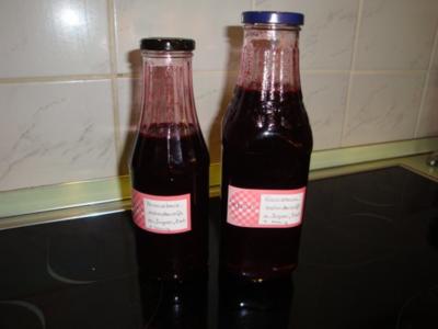 Aronia- Holunderbeersaft - Rezept