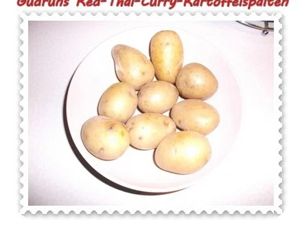 Kartoffeln: Red-Thai-Curry-Kartoffelspalten mit Ziegenkäse - Rezept - Bild Nr. 2