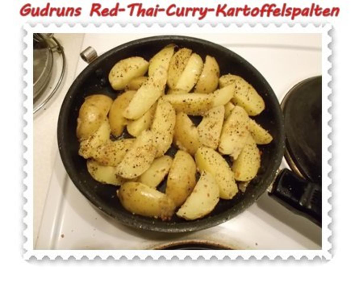Kartoffeln: Red-Thai-Curry-Kartoffelspalten mit Ziegenkäse - Rezept - Bild Nr. 4