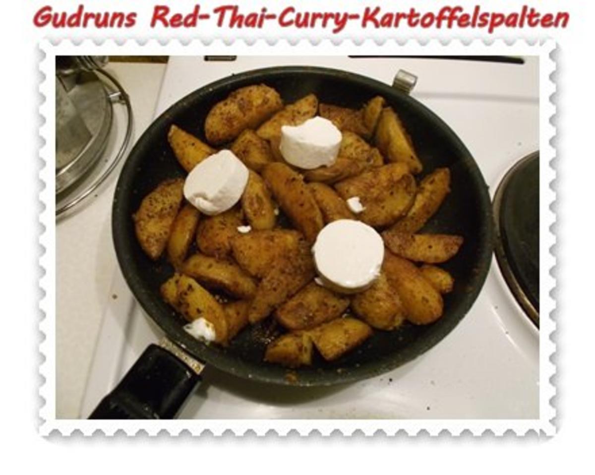 Kartoffeln: Red-Thai-Curry-Kartoffelspalten mit Ziegenkäse - Rezept - Bild Nr. 6