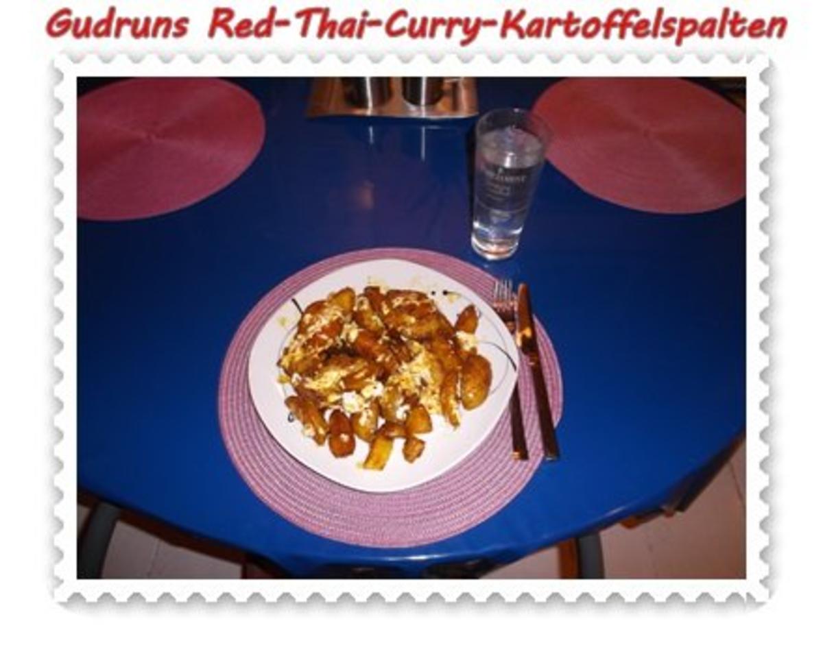 Kartoffeln: Red-Thai-Curry-Kartoffelspalten mit Ziegenkäse - Rezept - Bild Nr. 8