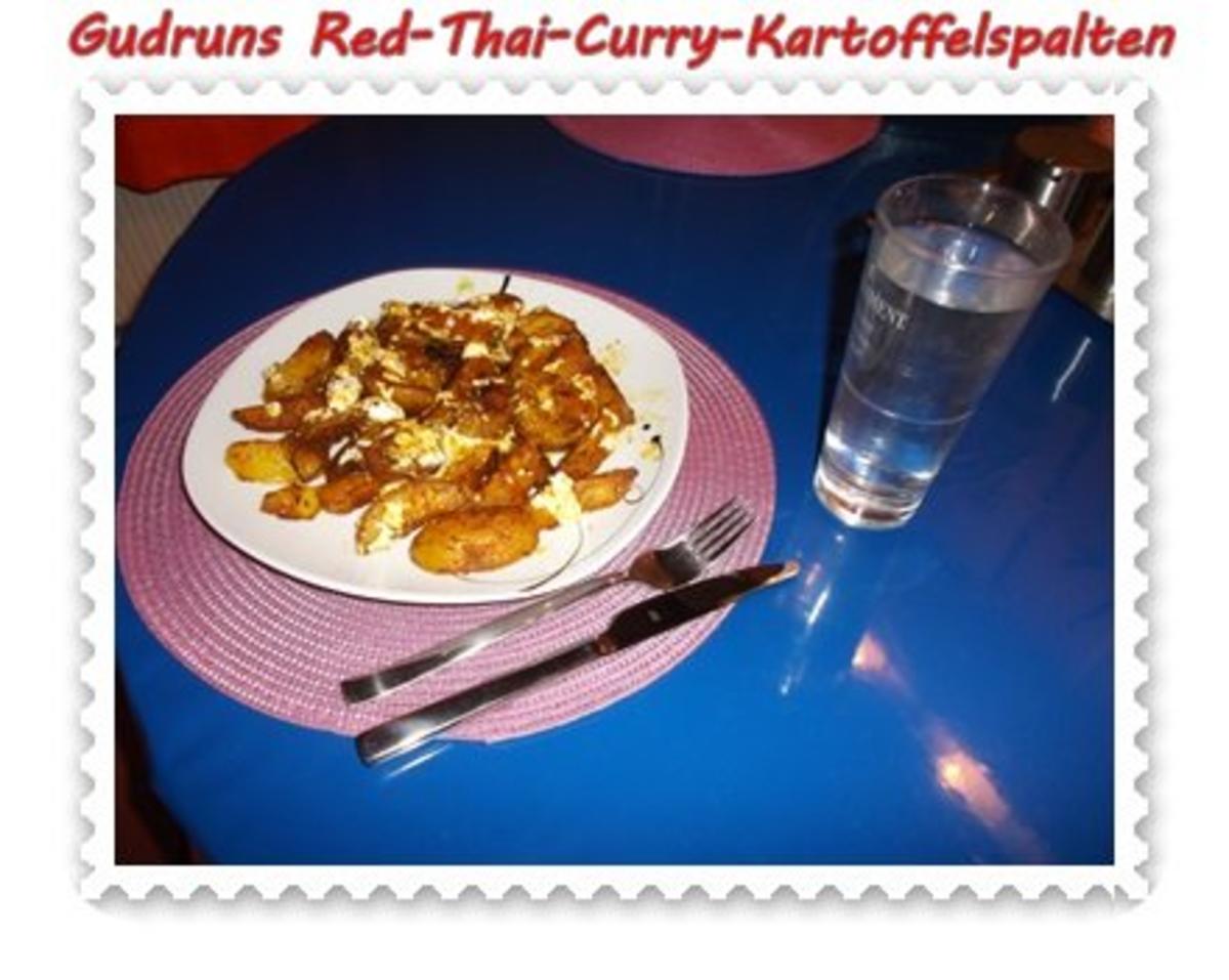 Kartoffeln: Red-Thai-Curry-Kartoffelspalten mit Ziegenkäse - Rezept - Bild Nr. 9