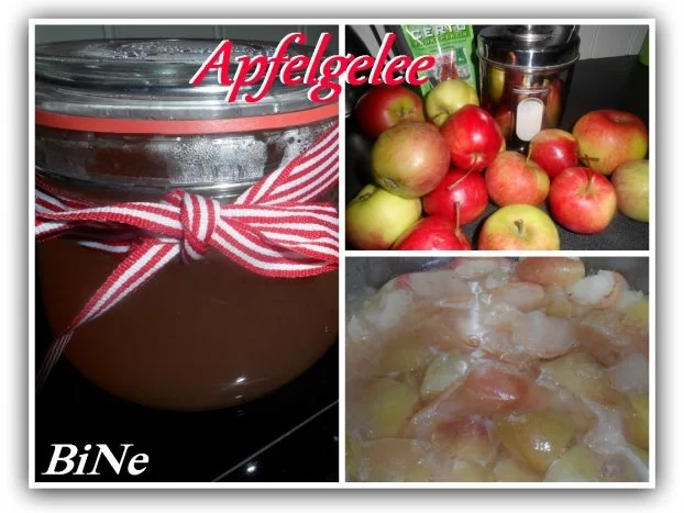BiNe` S APFELGELEE - Rezept