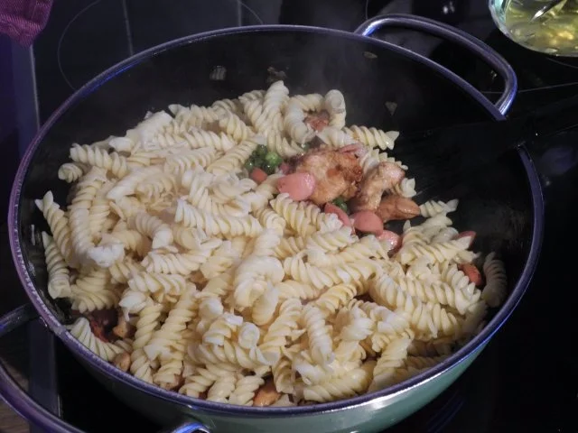 Unter 15 Minuten : Bunte Pastapfanne die X-te - Rezept - Bild Nr. 13