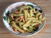 Unter 15 Minuten : Bunte Pastapfanne die X-te - Rezept