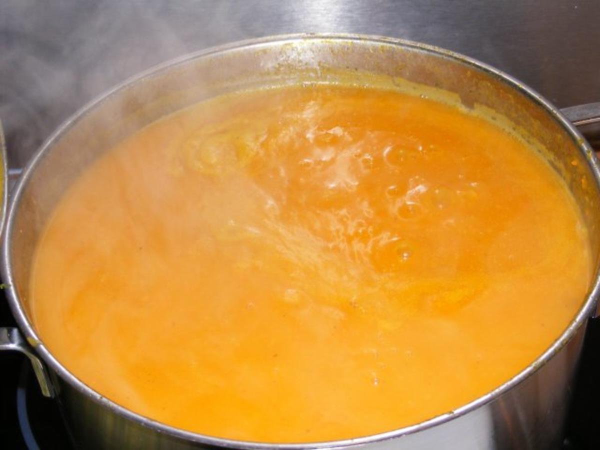 Suppe: Kürbissuppe mit einem Hauch Asien - Rezept - Bild Nr. 6