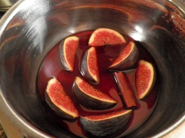Grießbrei mit Rotwein - Feigen - Rezept - Bild Nr. 6