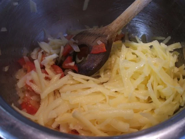 Kartoffeln: Risotto???  Nein - ist ja mit Kartoffeln - Rezept - Bild Nr. 6